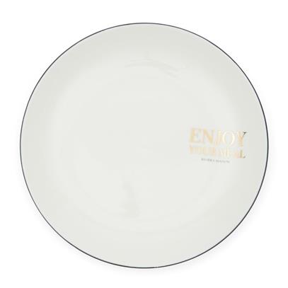 Talerz 26 cm Enjoy Your Meal Dinner Plate RM-4307