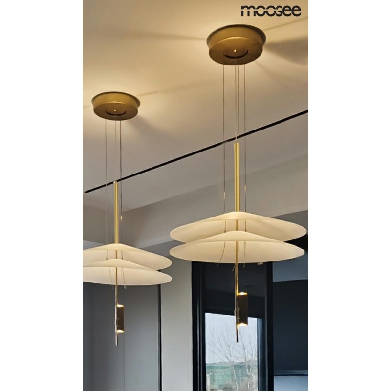 MOOSEE lampa wisząca PARROT 68 złota