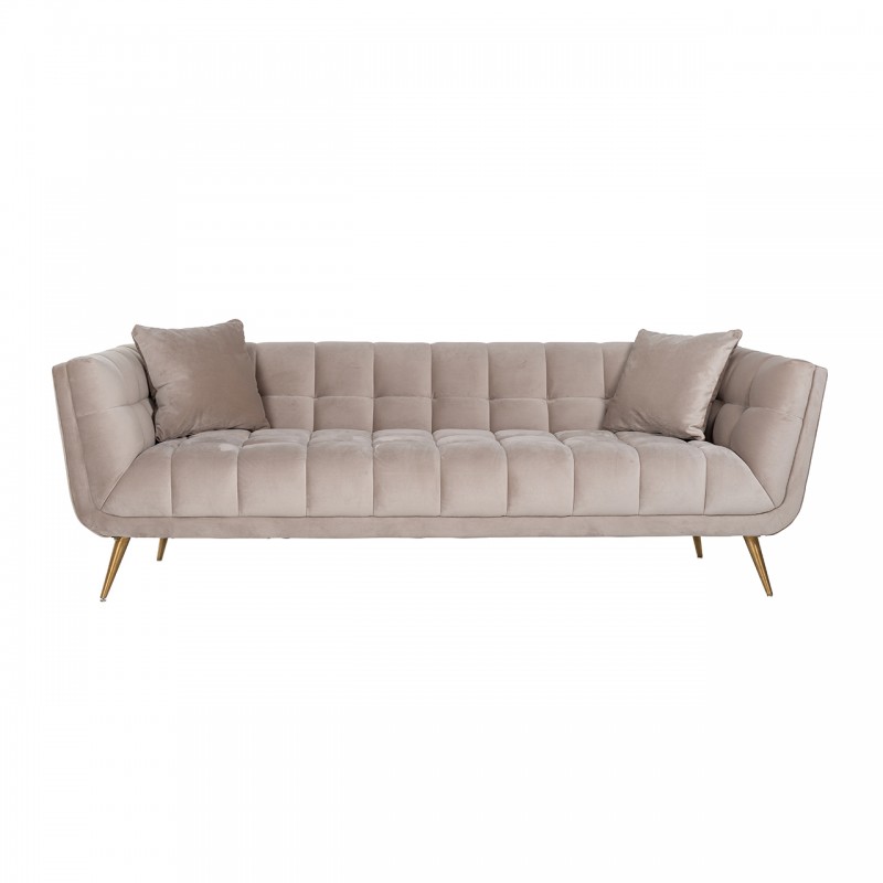 Sofa HUXLEY KHAKI VELVET 230 CM RICHMOND INTERIORS - Na Zamówienie