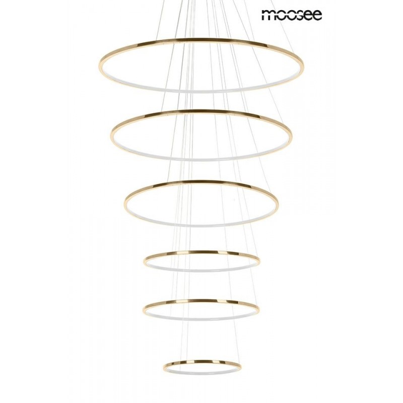 MOOSEE lampa wisząca RING SLIM XL złota